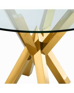 Triumph Gold Dining Table