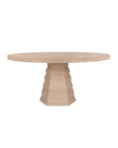 Hugo Cerused Oak Dining Table