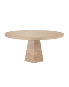 Hugo Cerused Oak Dining Table