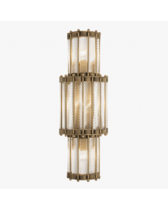 Tiziano 3-Layer Brass Wall Lamp