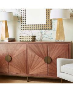 Emory Radial Walnut Buffet 