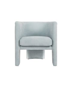 Lansky Light Blue Chenille Armchair