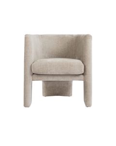 Lansky Taupe Chenille Armchair