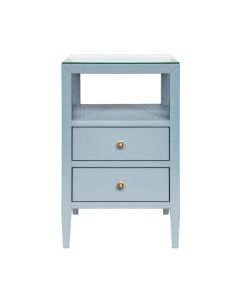 Roscoe Light Blue Side Table