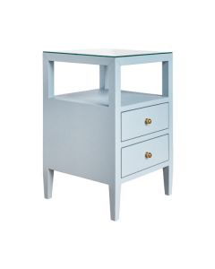 Roscoe Light Blue Side Table