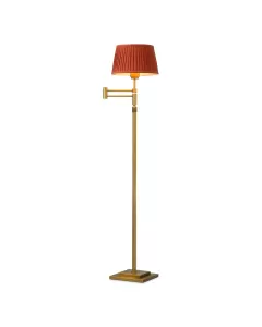 Corbin Orange Shade Floor Lamp