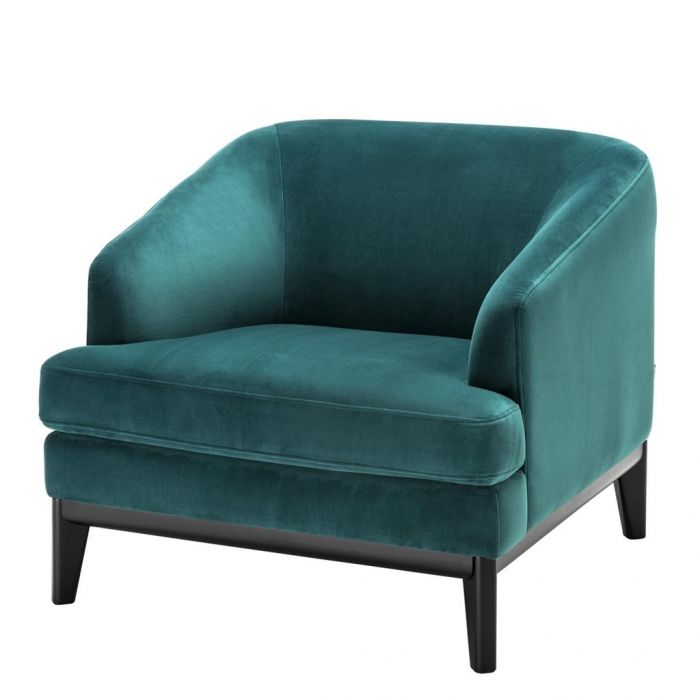 sea green armchair